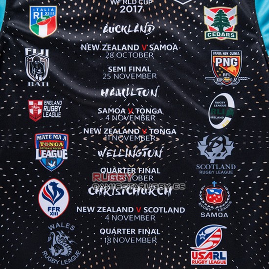 Camiseta Rugby RLWC 2017 Commemorative Local